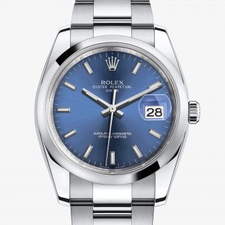 rolex Date Oyster 34 mm acciaio Oystersteel 115200