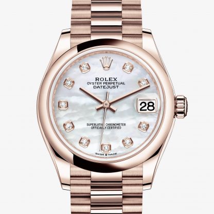 rolex Datejust Oyster 31 mm oro Everose 278245
