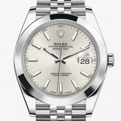 rolex Datejust Oyster 41 mm acciaio Oystersteel 126300