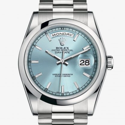 rolex Day-Date Oyster 36 mm platino 118206