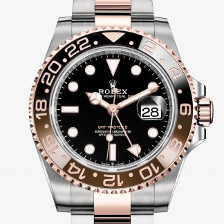 rolex GMT-Master II Oyster 40 mm acciaio Oystersteel e oro Everose 126711CHNR