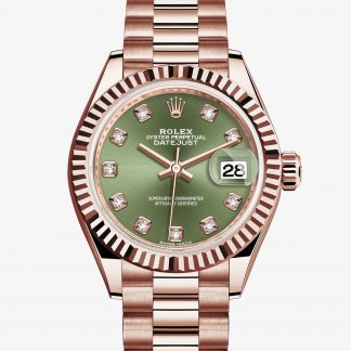 rolex Lady-Datejust Oyster 28 mm oro Everose 279175