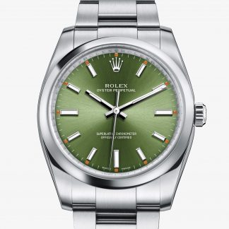 rolex Oyster Perpetual Oyster 34 mm acciaio Oystersteel 114200
