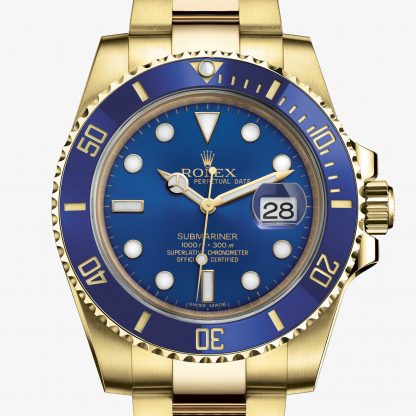 rolex Submariner Oyster 40 mm oro giallo 116618LB