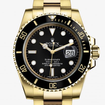 rolex Submariner Oyster 40 mm oro giallo 116618LN