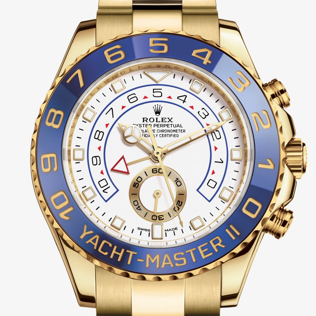 yacht master 2 gold retail price