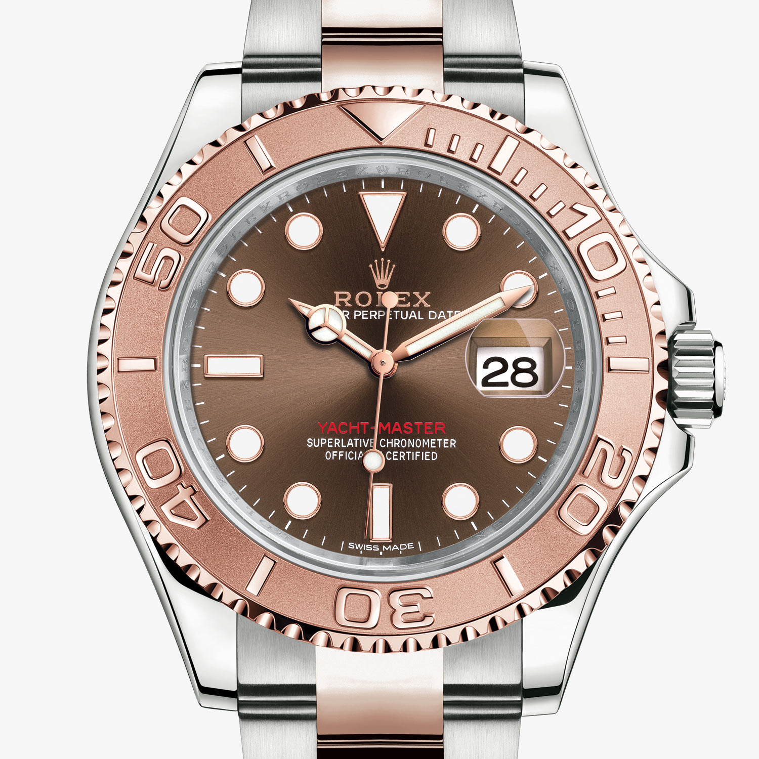 yacht master 40 oyster 40 mm everose gold